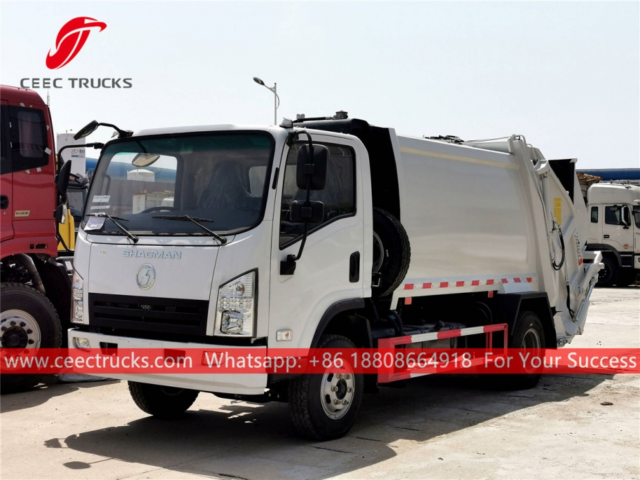 Shacman 5CBM Refuse compactor truck