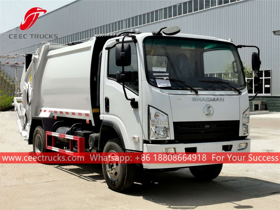 Shacman 5CBM Refuse compactor truck