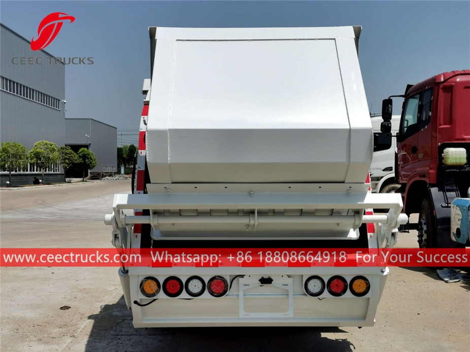 Factory price ISUZU 5CBM Garbage compression truck for exporting