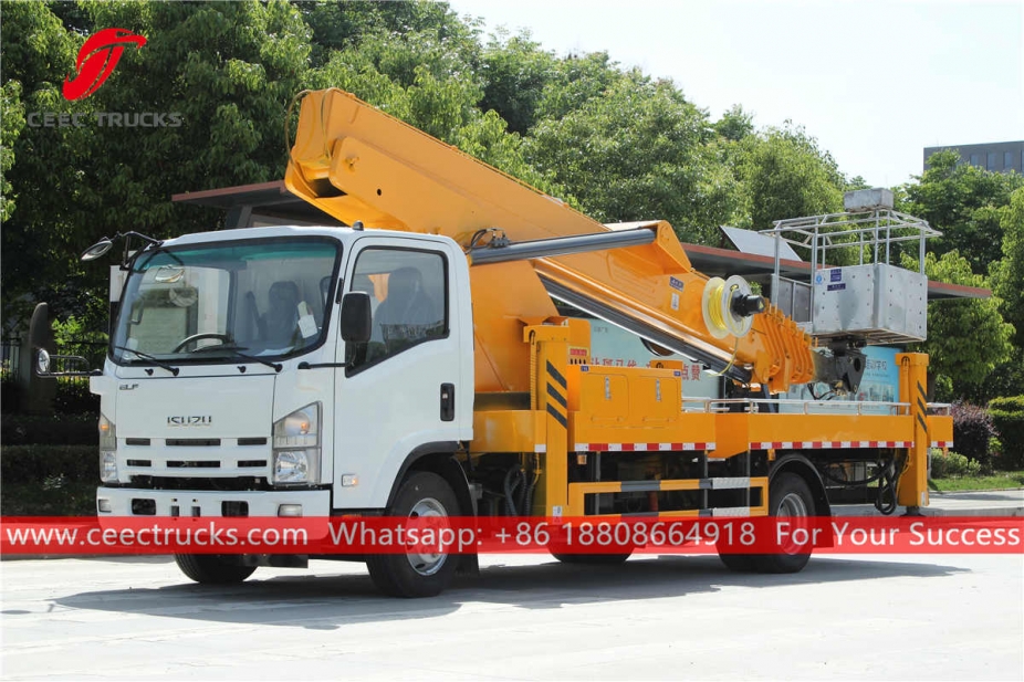 ISUZU Truck mounted straight boom lift