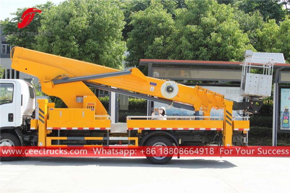 ISUZU Truck mounted straight boom lift