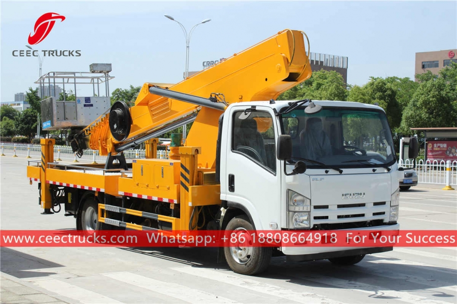 ISUZU Truck mounted straight boom lift