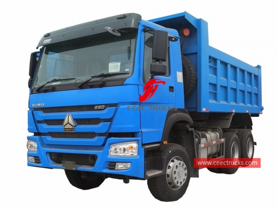 HOWO 10 wheeler tipper-truck