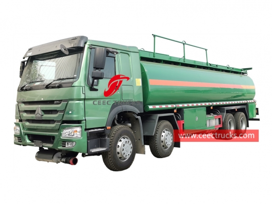 SINOTRUK 8x4 30CBM Fuel oil delivery tanker trucks – CEEC Trucks