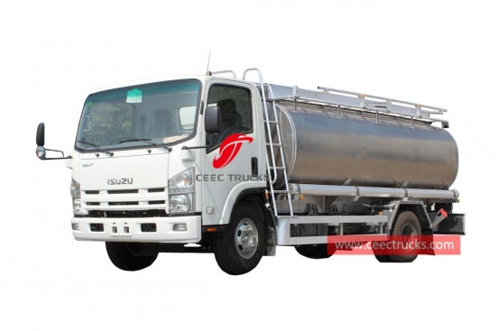 ISUZU stainless steel refueling truck