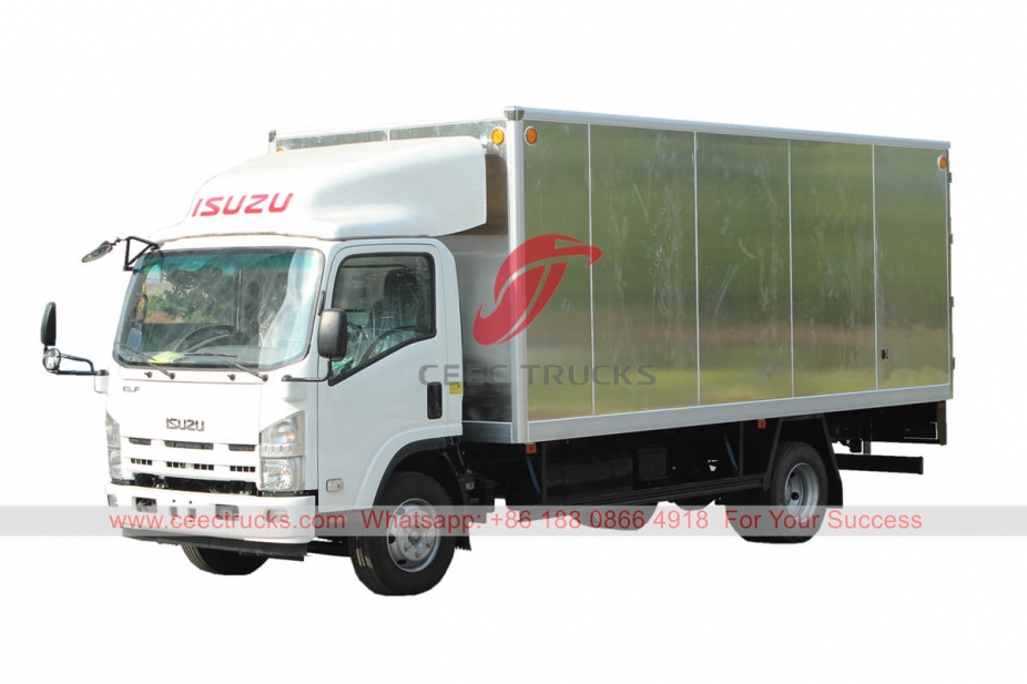 ISUZU 4×2 Aluminum alloy cargo truck