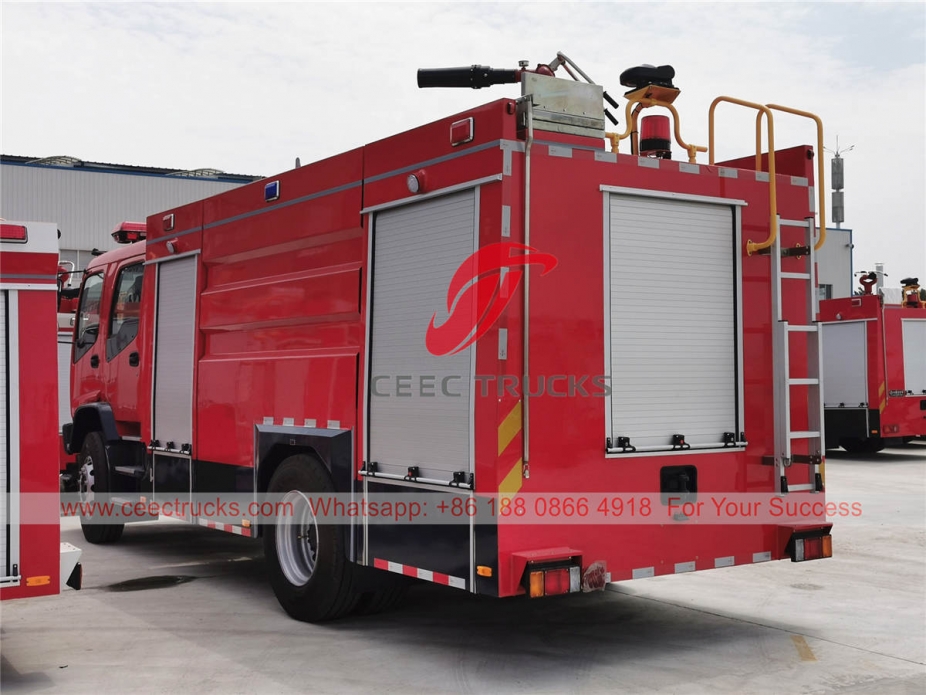 ISUZU FVR water-foam fire truck