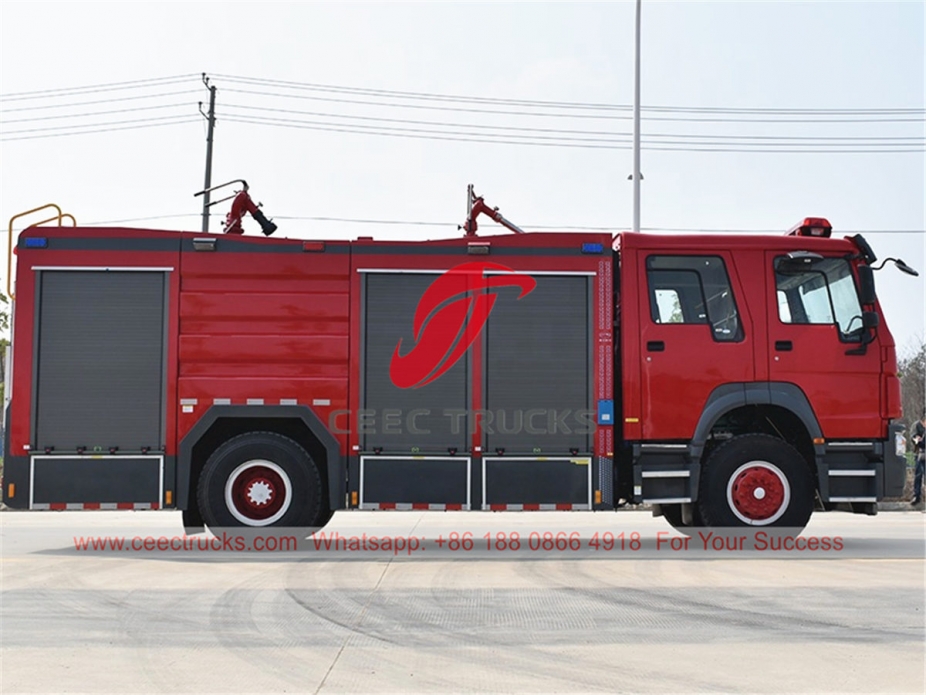 HOWO 4×2 fire truck