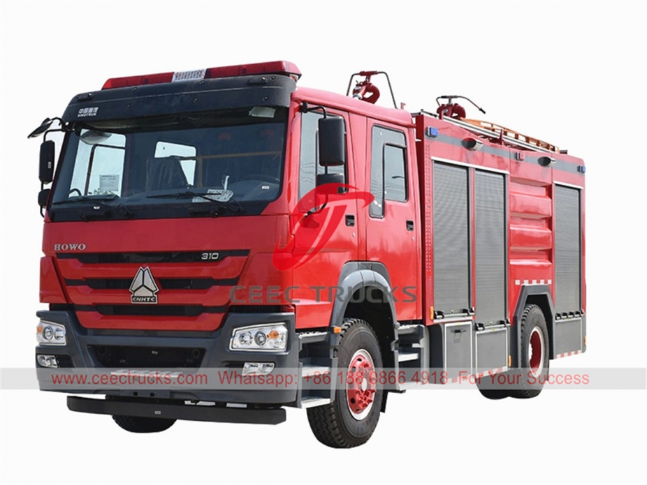 HOWO 4×2 fire truck