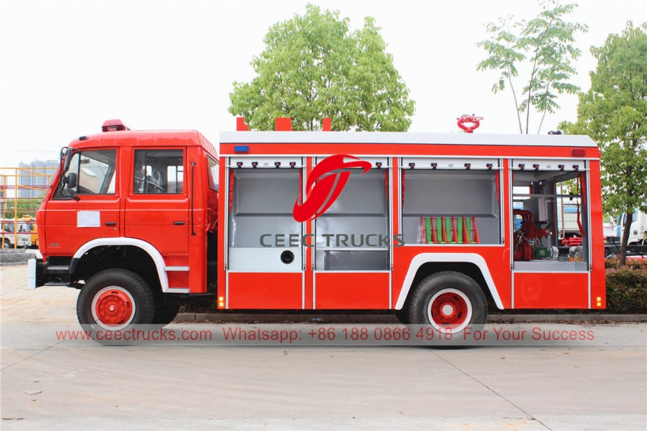 Dongfeng all wheel drive fire engine