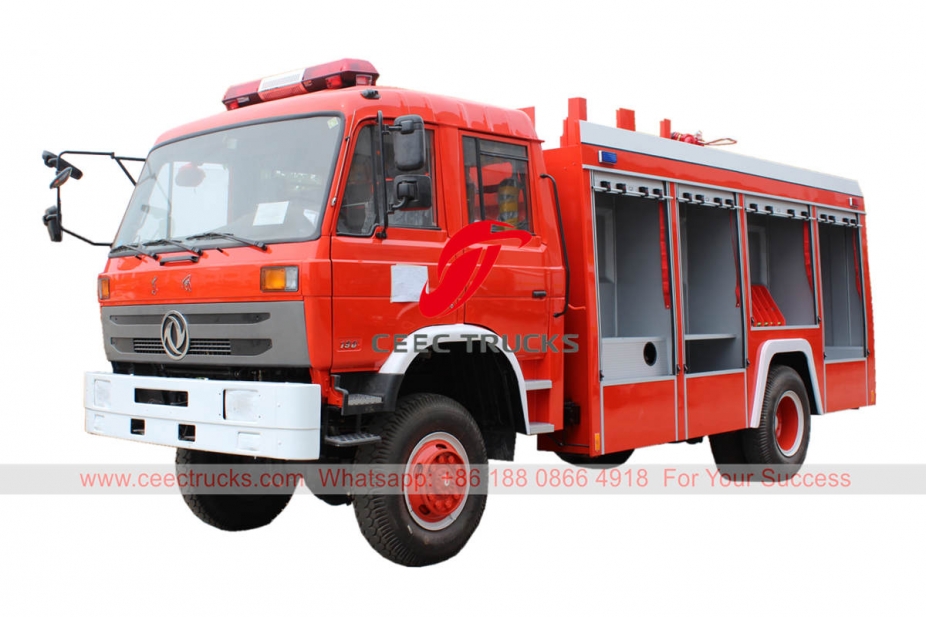 Dongfeng all wheel drive fire engine