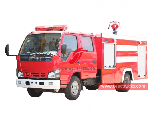 ISUZU 4×2 fire lorry