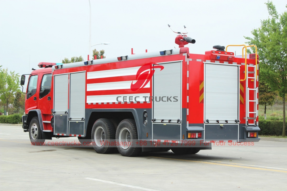 ISUZU FVZ water-foam fire truck