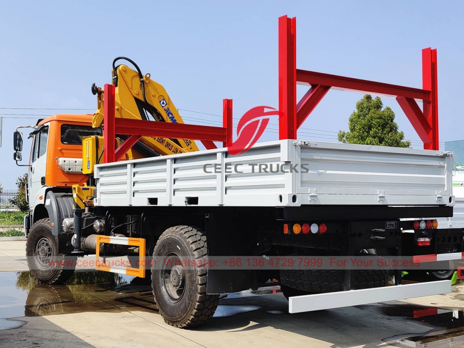 6.3 Tons XCMG crane based on Beiben RHD 4×4 truck