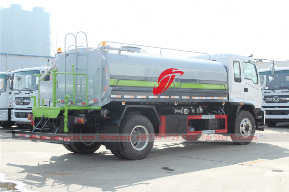 ISUZU FTR water tanker truck for sale