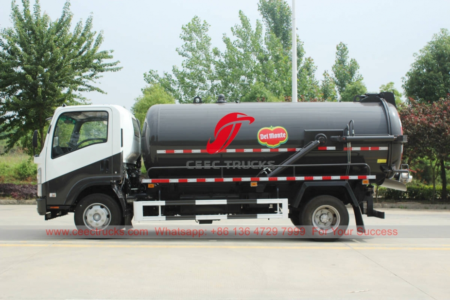 ISUZU 4×2 vacuum truck