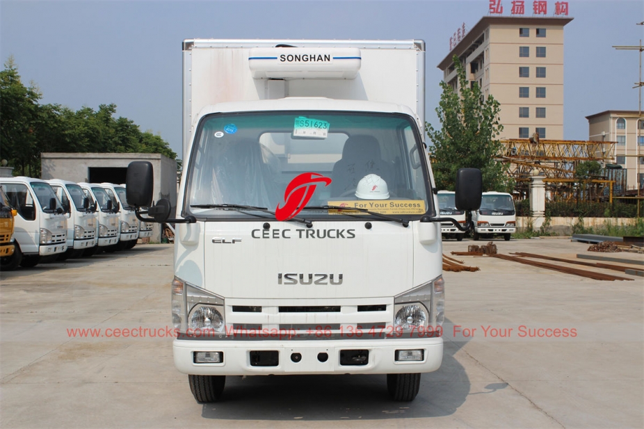 ISUZU 4 ton refrigerated truck