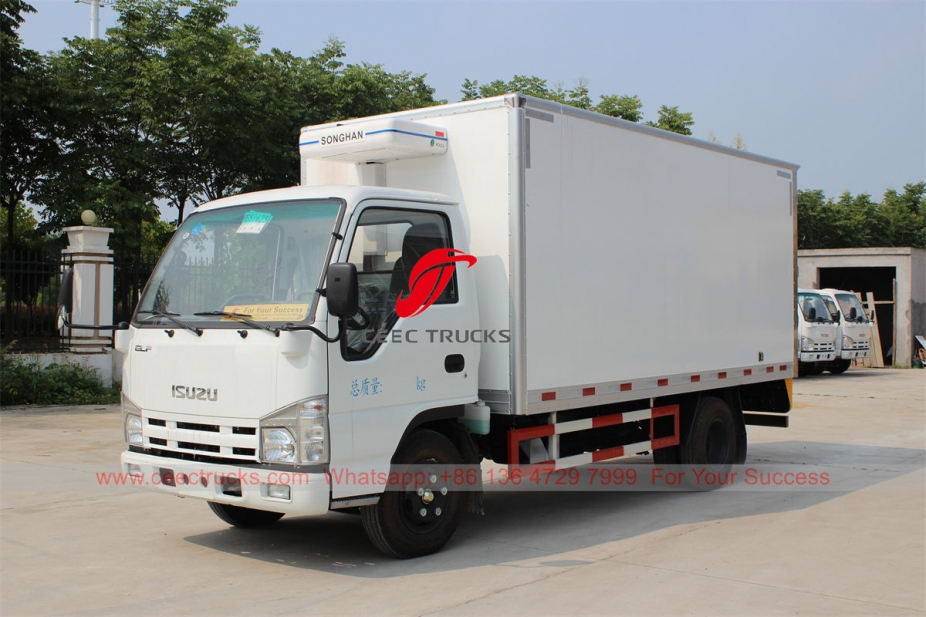 ISUZU 4 ton refrigerated truck