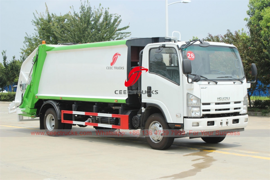 ISUZU Garbage compression truck for sale