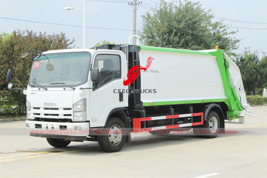 ISUZU Garbage compression truck for sale