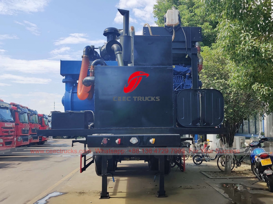 20000 liters sewage tanker trailer