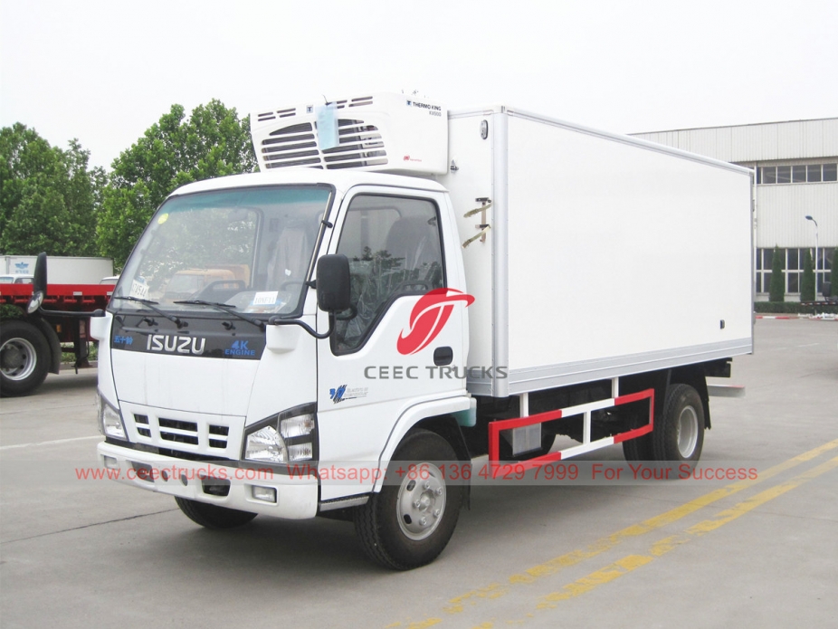 ISUZU NKR reefer truck