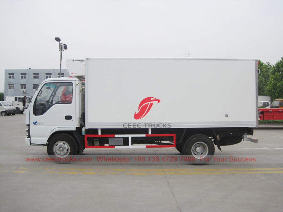 ISUZU NKR reefer truck