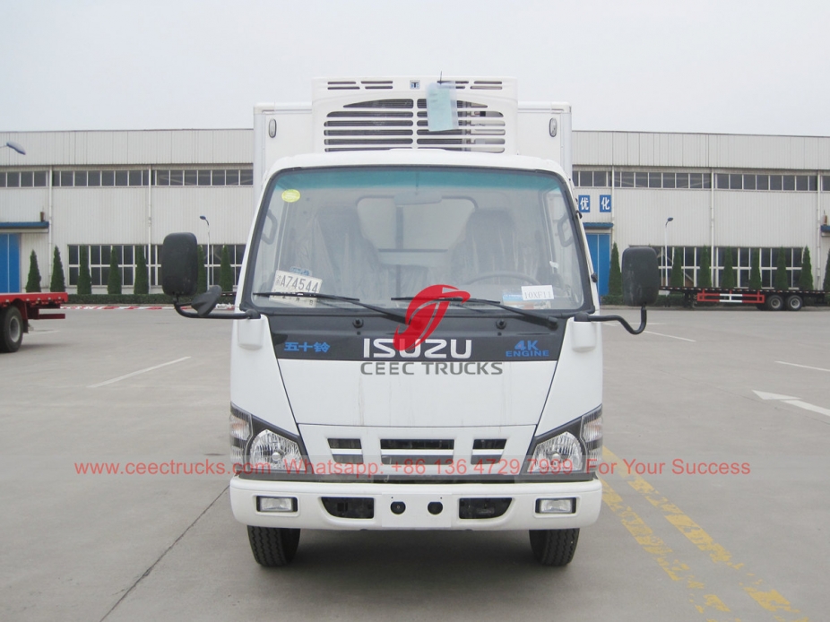 ISUZU NKR reefer truck