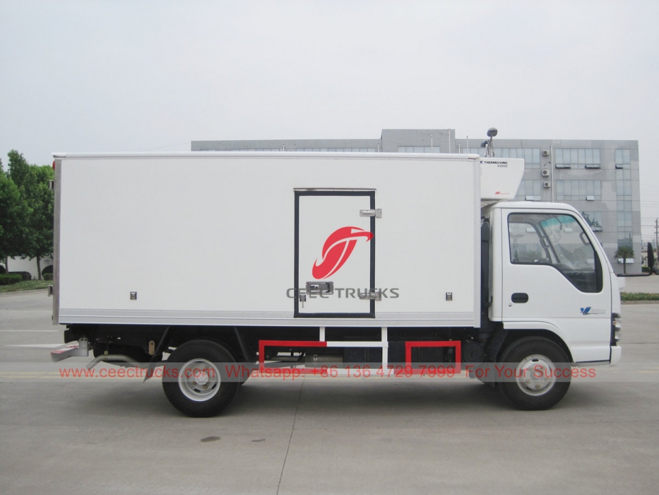 ISUZU NKR reefer truck