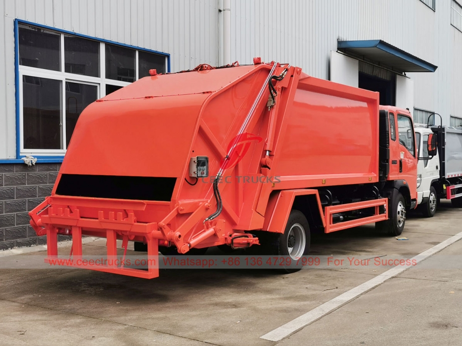 HOWO Back loading garbage truck for sale