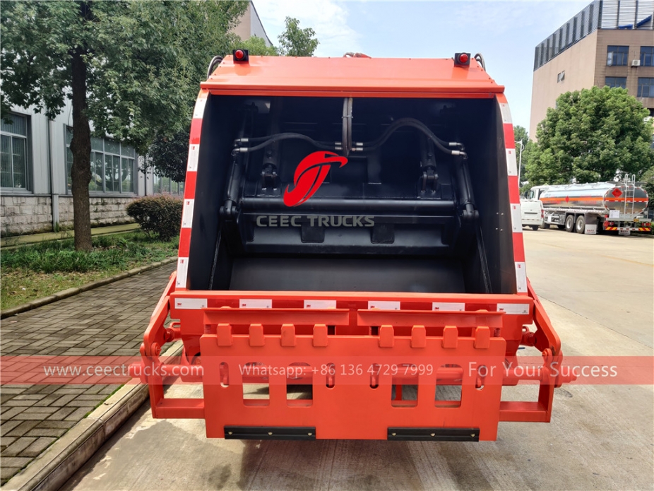 FOTON 6CBM garbage compactor truck export to Gambia