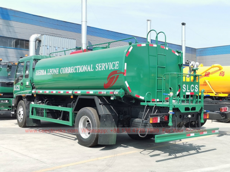 ISUZU FVR water spray truck for sale