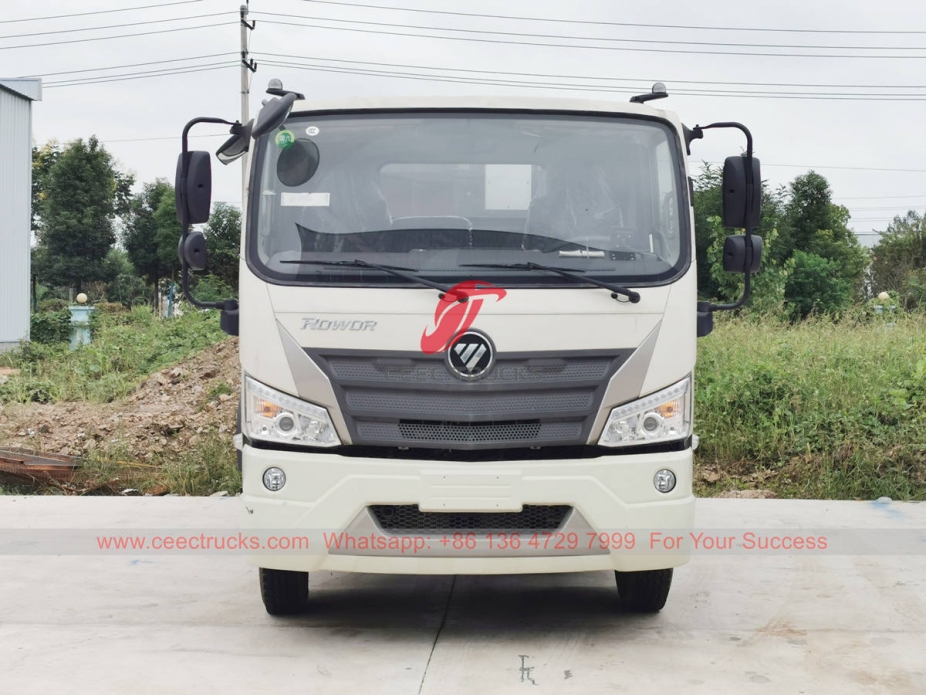 FOTON 12CBM refuse compactor truck export to Africa