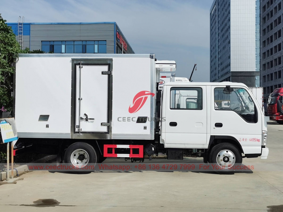 ISUZU 2 ton reefer truck