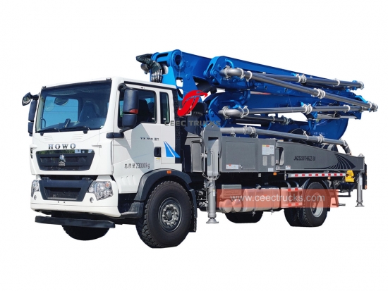 38m Cement Pump Truck HOWO – CEEC Trucks