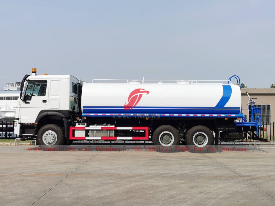 HOWO water tanker truck for sale