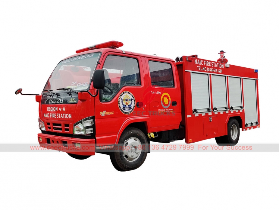 ISUZU 6 wheeler fire truck