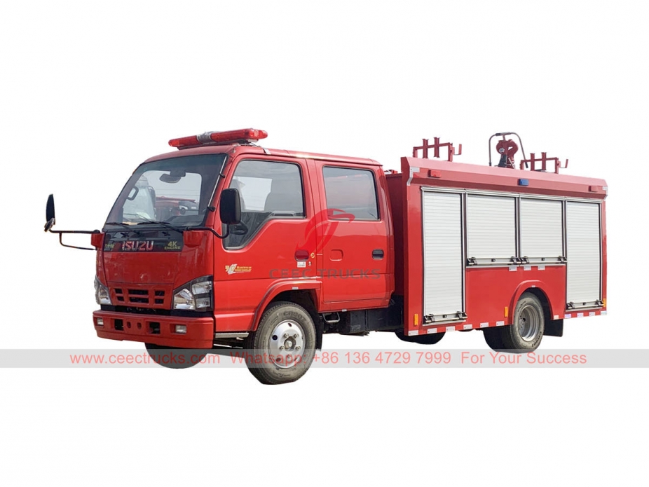 ISUZU NKR fire fighting truck