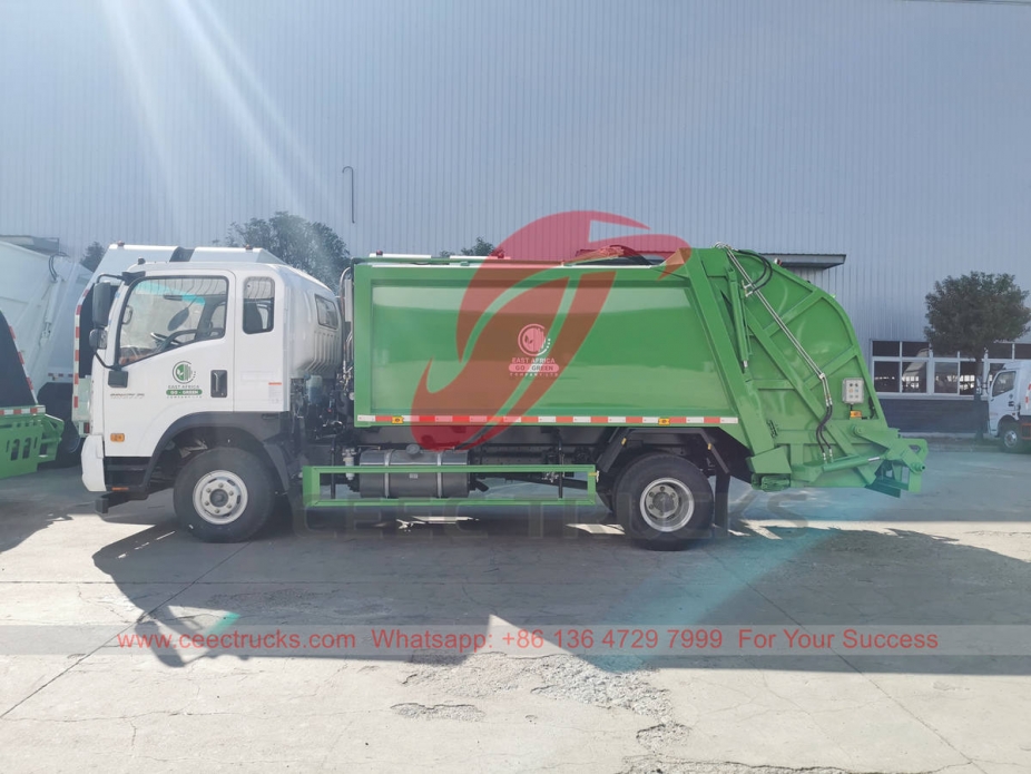 HOWO garbage compactor for sale