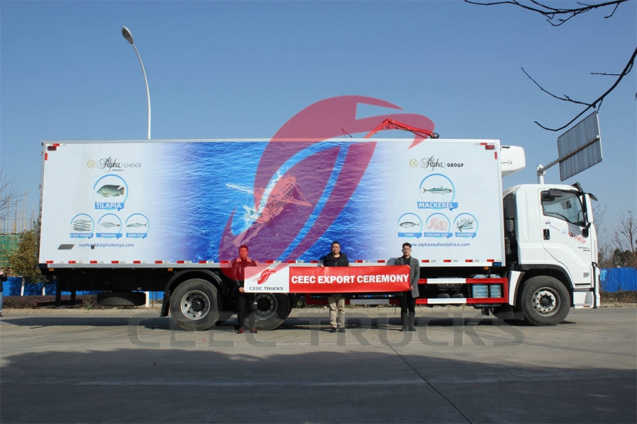 ISUZU GIGA 25 ton refrigerated truck