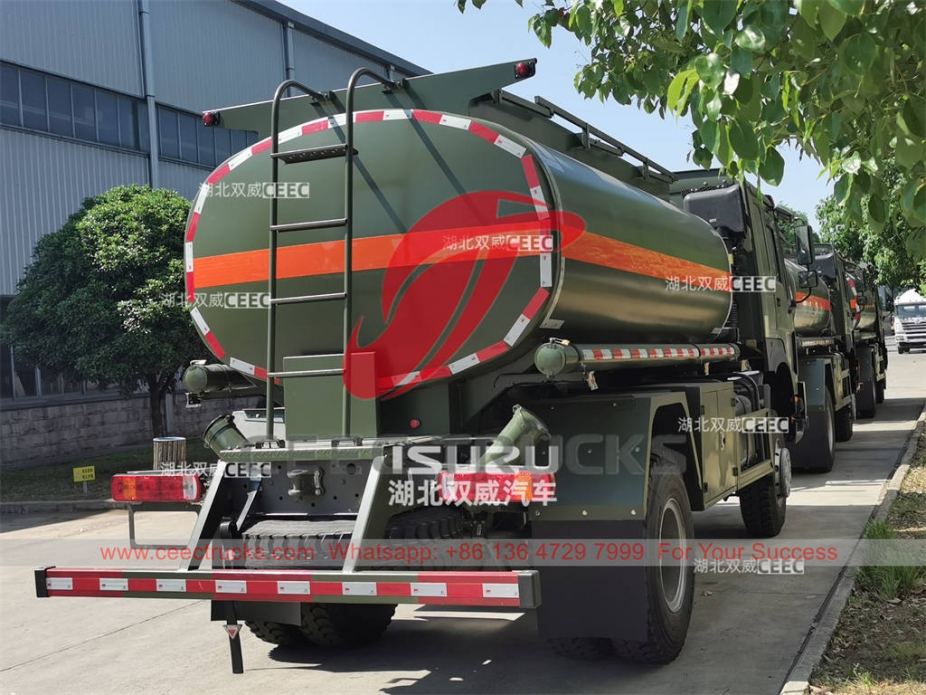 HOWO 4×4 off-road refueling truck at best price