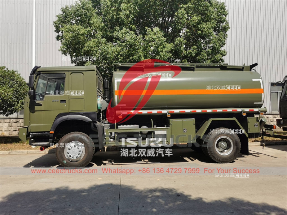 HOWO 4×4 off-road refueling truck at best price