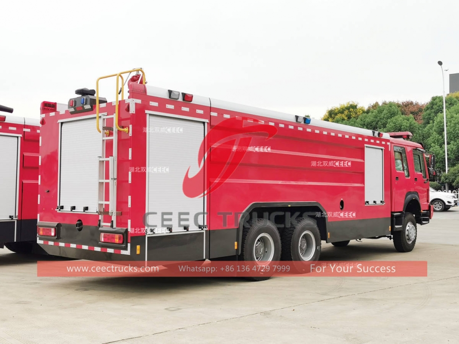 HOWO 6×6 off-road fire engine at best price