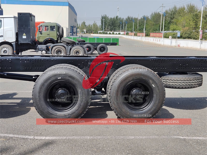 Beiben 6×4 V3 cabin 2538 truck chassis for sale