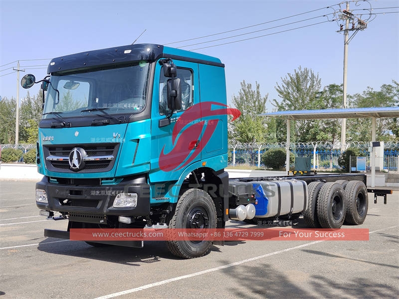 Beiben 6×4 V3 cabin 2538 truck chassis for sale