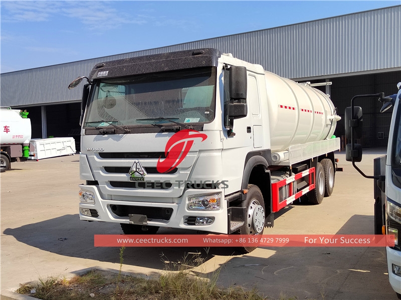 howo 20 cbm cesspit emptier supplier