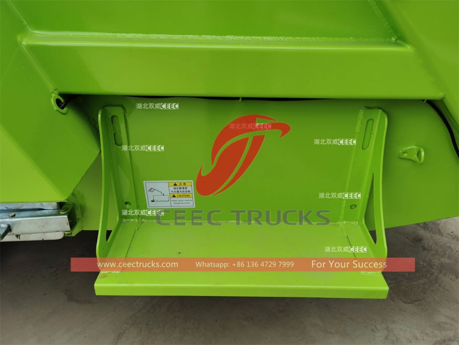 Shacman L3000 14CBM refuse compactor truck for export