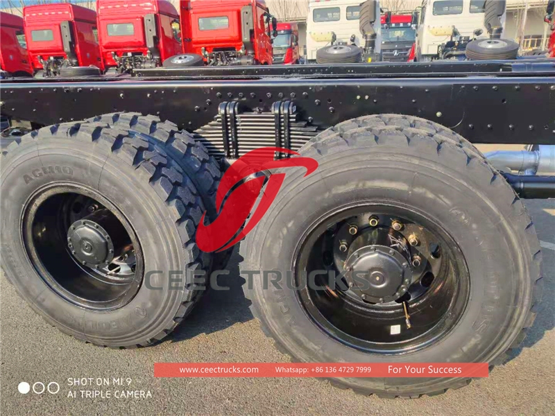 congo beiben 6*6 drive 2642 truck chassis