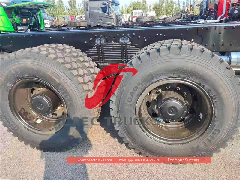 congo beiben 6*6 drive 2642 truck chassis