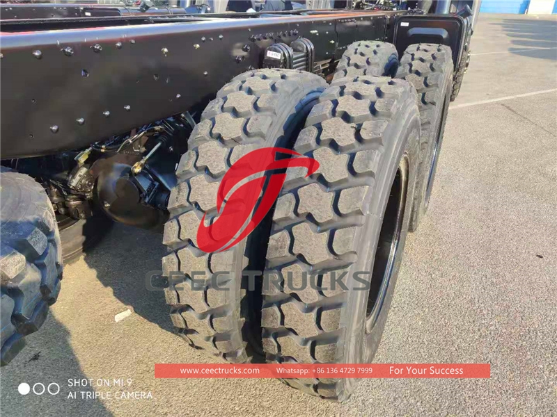 congo beiben 6 wheel drive cargo truck chassis